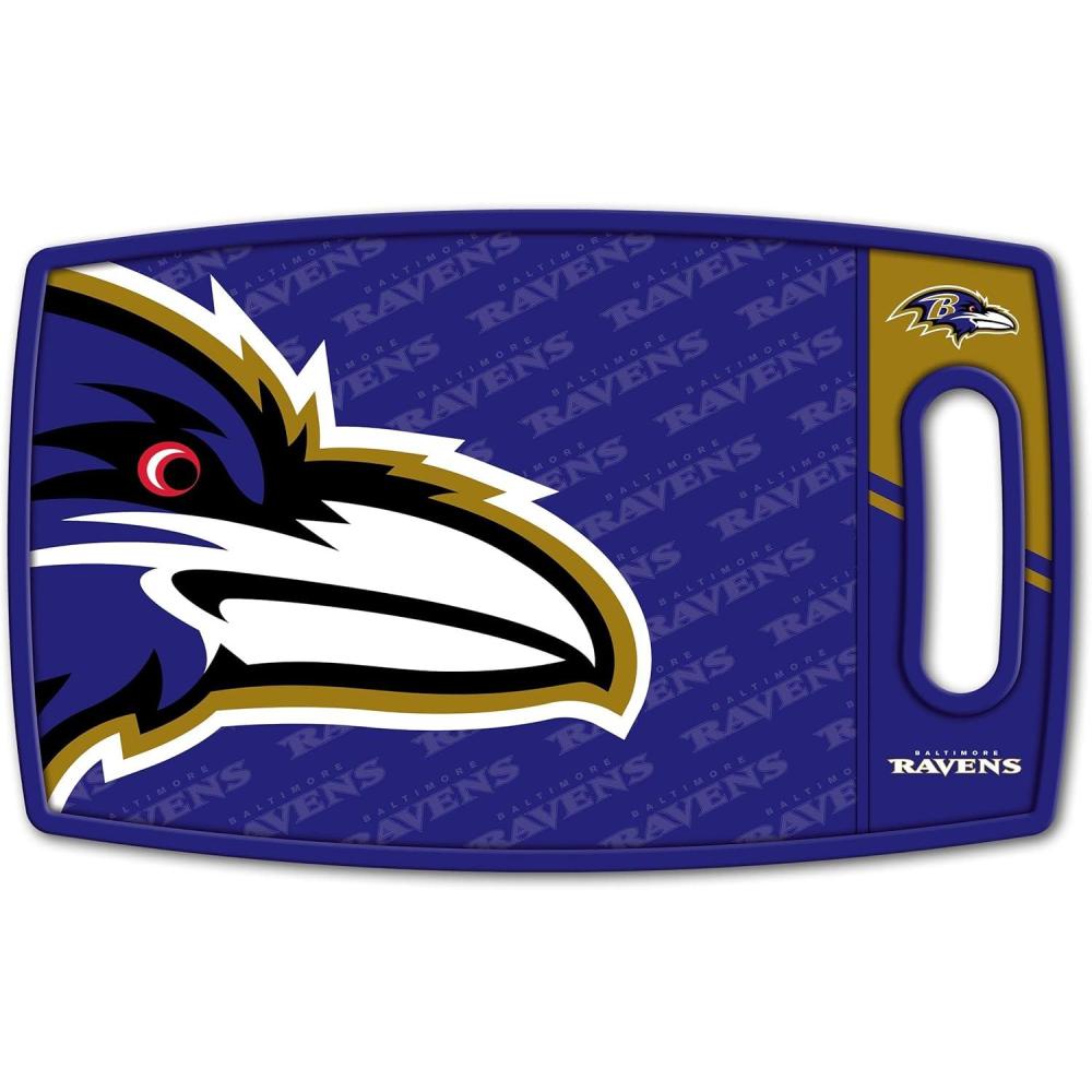 imageYouTheFan NFL Arizona Cardinals Logo Series Cutting BoardBaltimore Ravens