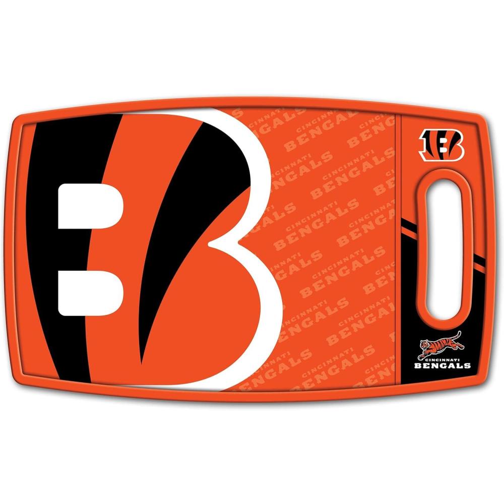 imageYouTheFan NFL Arizona Cardinals Logo Series Cutting BoardCincinnati Bengals