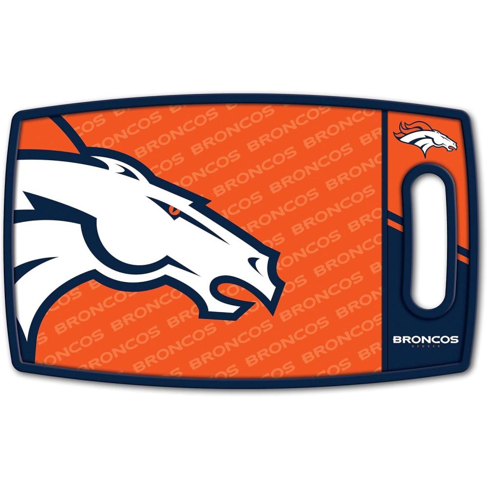 imageYouTheFan NFL Arizona Cardinals Logo Series Cutting BoardDenver Broncos