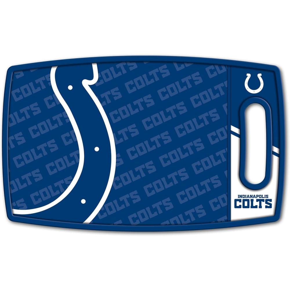 imageYouTheFan NFL Arizona Cardinals Logo Series Cutting BoardIndianapolis Colts