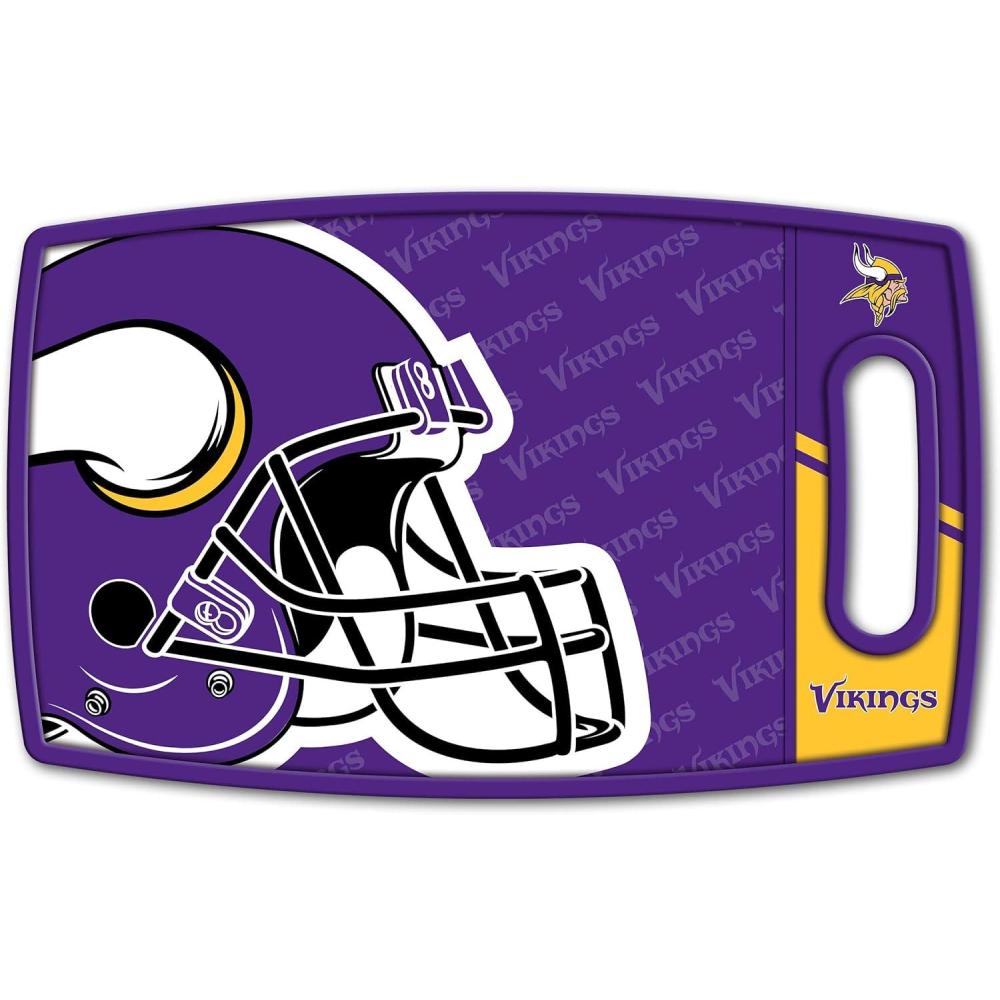 imageYouTheFan NFL Arizona Cardinals Logo Series Cutting BoardMinnesota Vikings