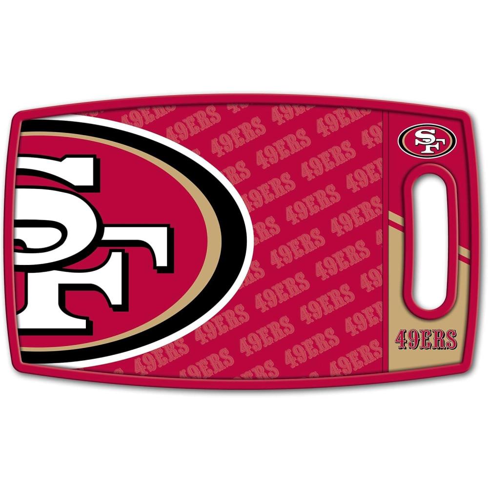 imageYouTheFan NFL Arizona Cardinals Logo Series Cutting BoardSan Francisco 49ers