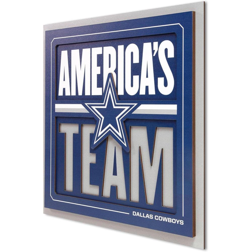imageYouTheFan NFL Arizona Cardinals Slogan Series 3D Wall ArtDallas Cowboys