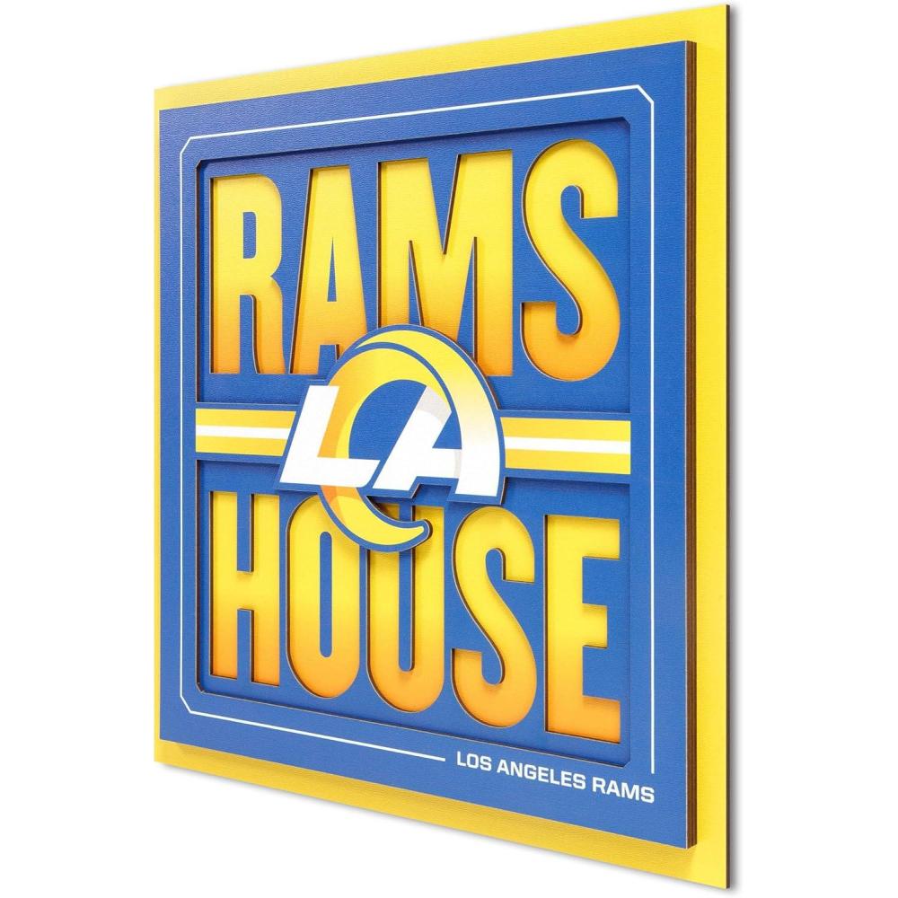 imageYouTheFan NFL Arizona Cardinals Slogan Series 3D Wall ArtLos Angeles Rams