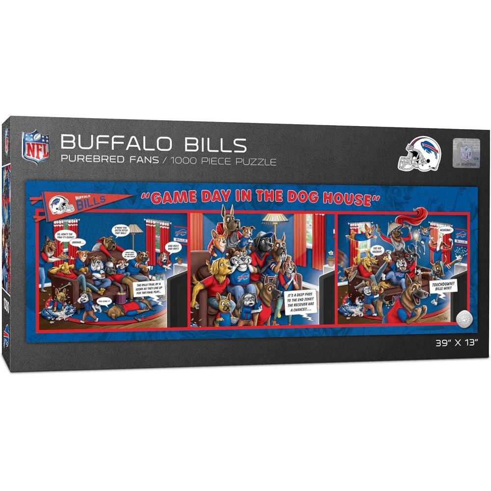 imageYouTheFan NFL Game Day in The Dog House 1000pc PuzzleBuffalo Bills