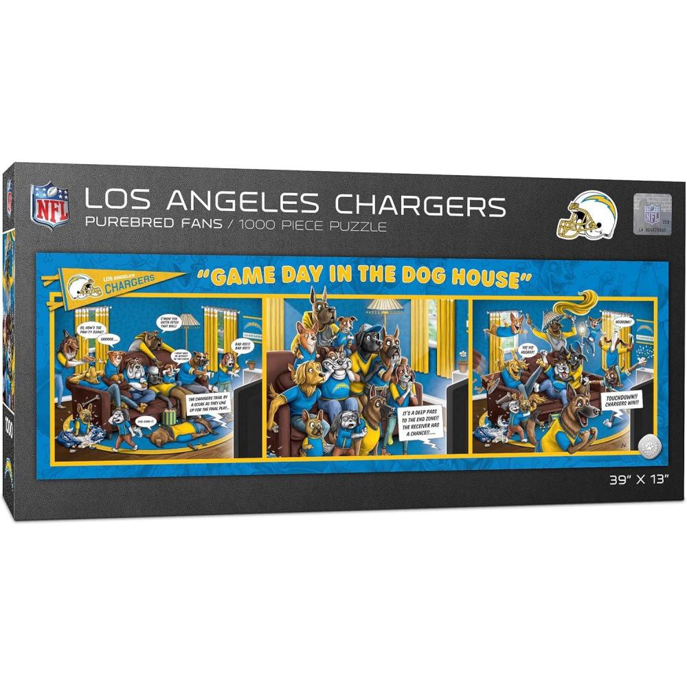 imageYouTheFan NFL Game Day in The Dog House  1000pc PuzzleLos Angeles Chargers