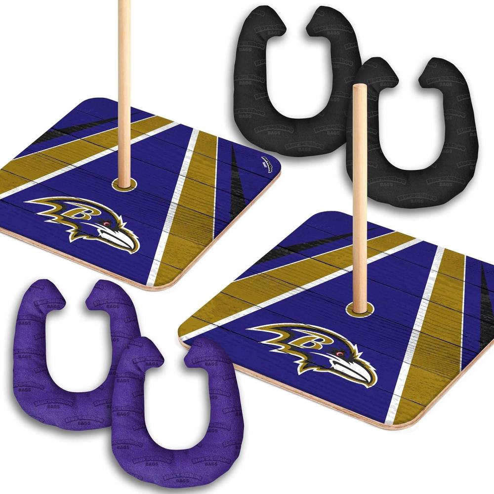 imageYouTheFan NFL Horseshoe Bags GameBaltimore Ravens