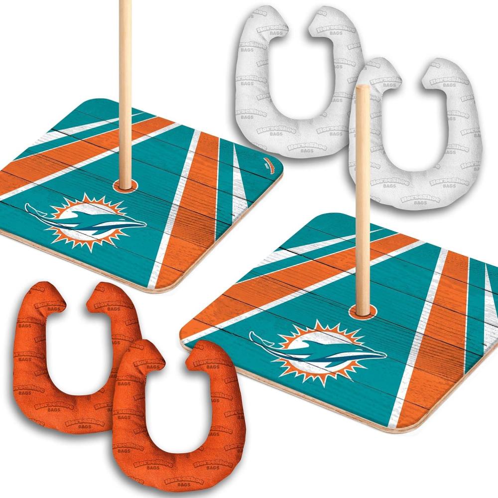 imageYouTheFan NFL Horseshoe Bags GameMiami Dolphins