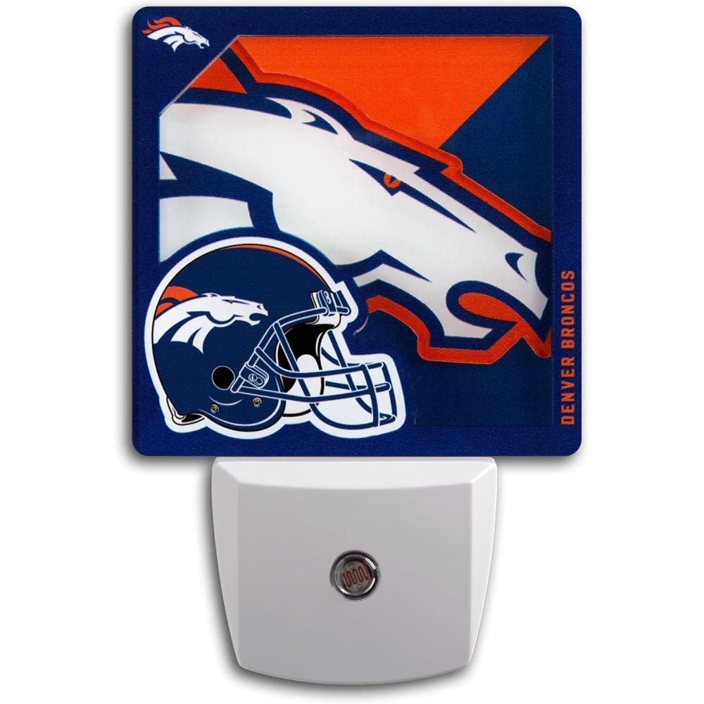 imageYouTheFan NFL Logo Series Nite LightDenver Broncos