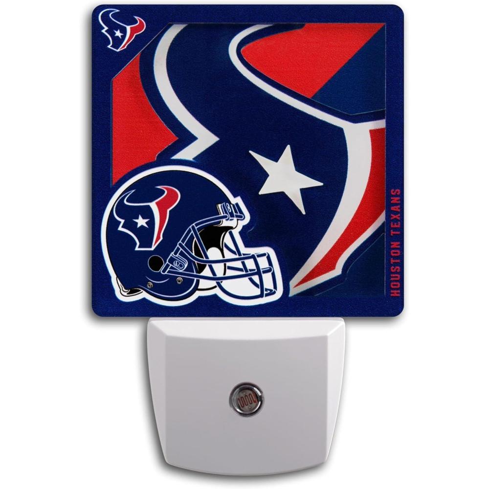 imageYouTheFan NFL Logo Series Nite LightHouston Texans