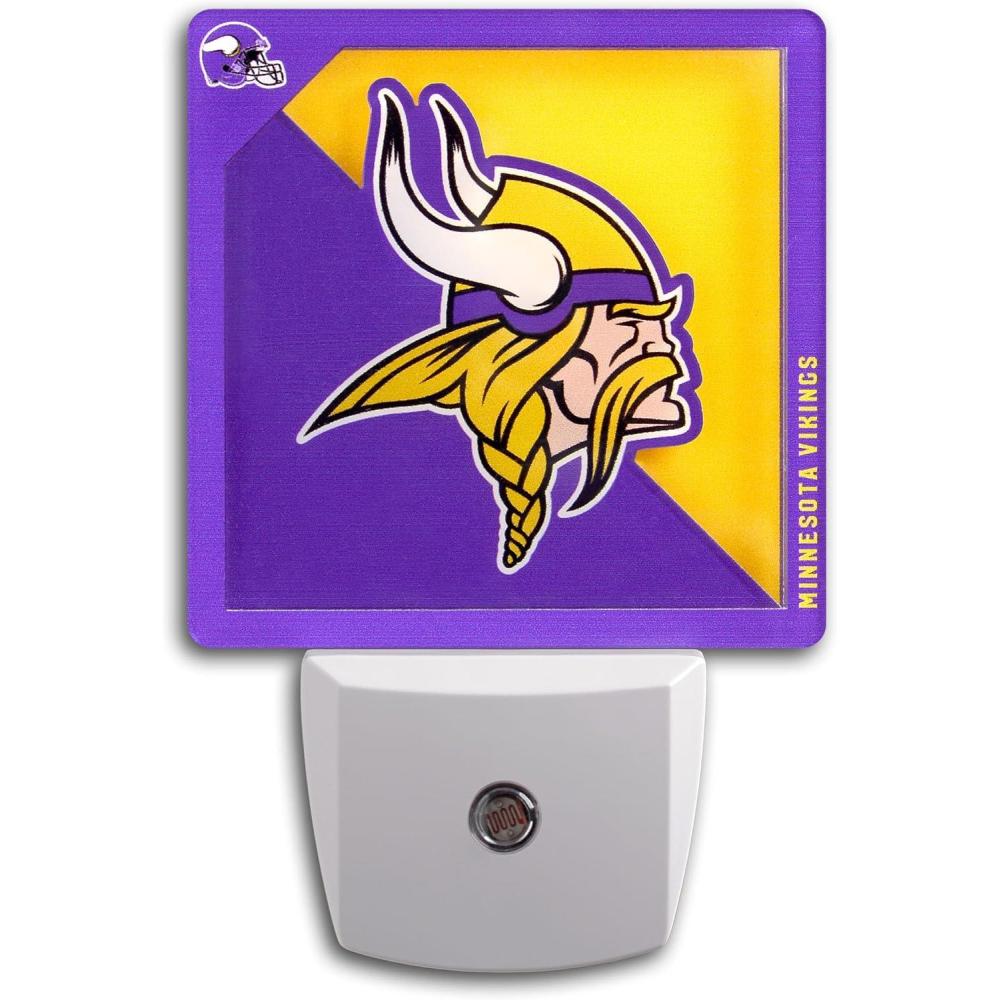 imageYouTheFan NFL Logo Series Nite LightMinnesota Vikings