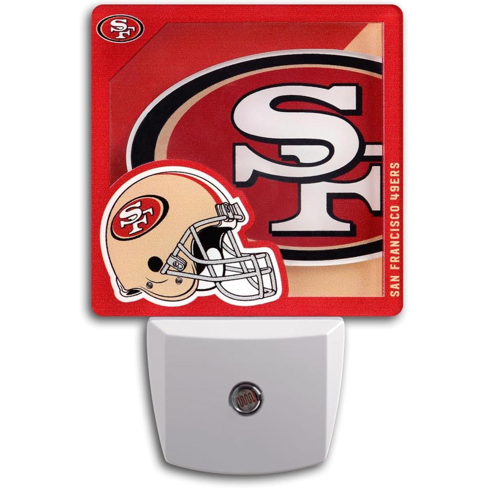 imageYouTheFan NFL Logo Series Nite LightSan Francisco 49ers