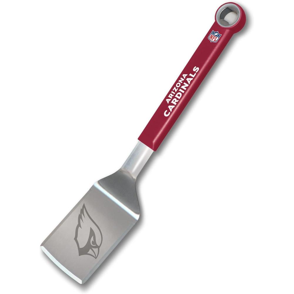 imageYouTheFan NFL Stainless Steel BBQ Spatula with Bottle OpenerArizona Cardinals