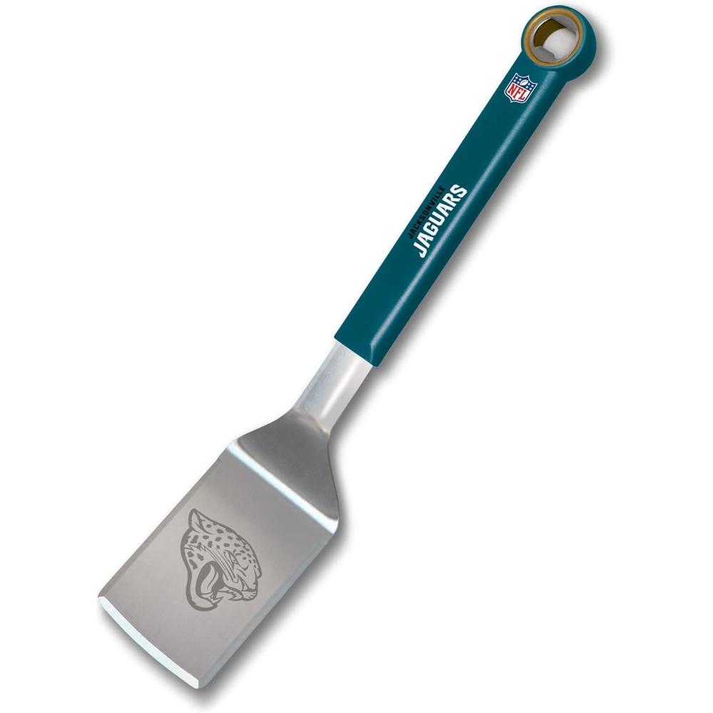 imageYouTheFan NFL Stainless Steel BBQ Spatula with Bottle OpenerJacksonville Jaguars