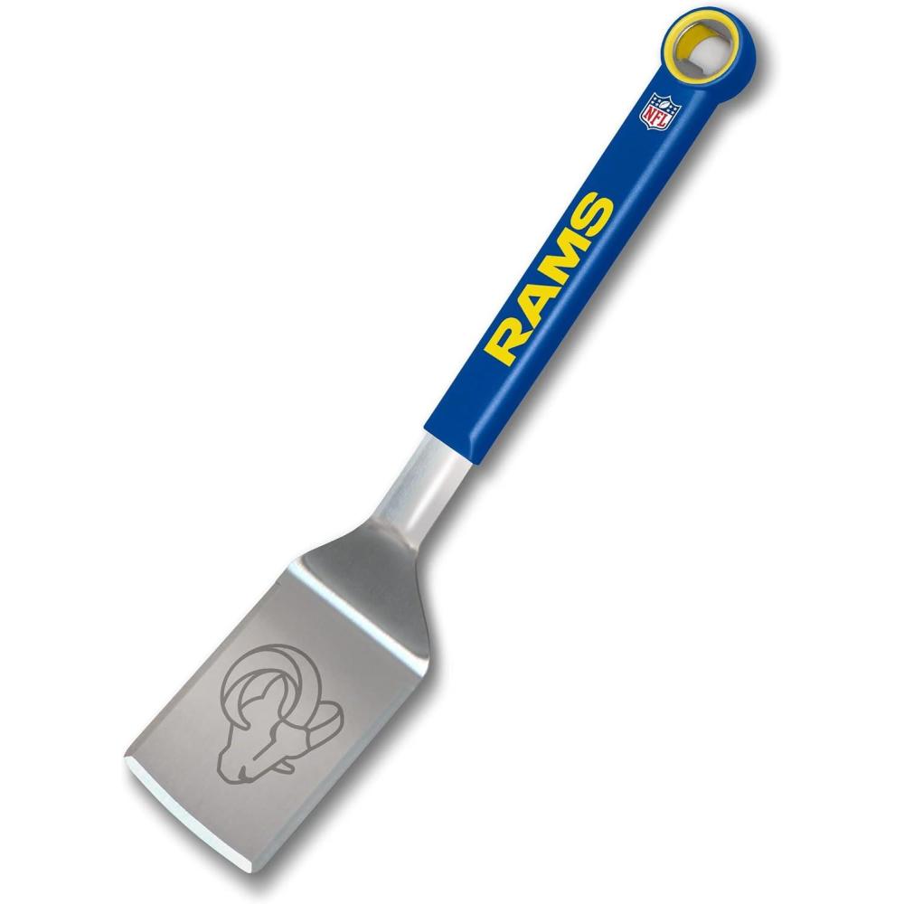 imageYouTheFan NFL Stainless Steel BBQ Spatula with Bottle OpenerLos Angeles Rams