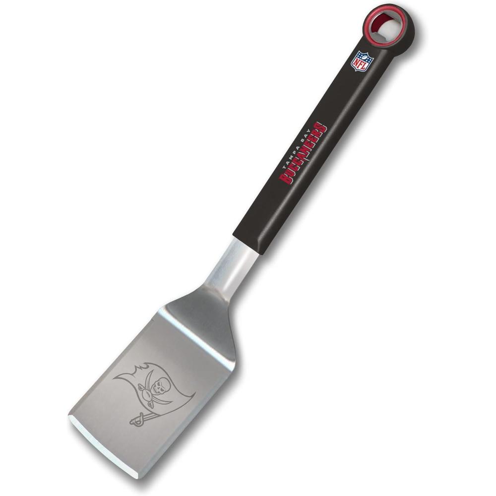 imageYouTheFan NFL Stainless Steel BBQ Spatula with Bottle OpenerTampa Bay Buccaneers