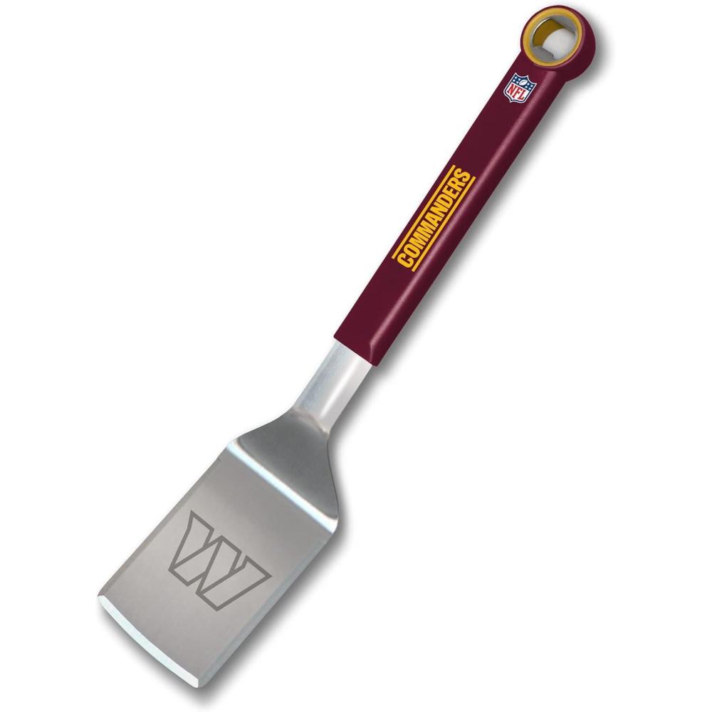 imageYouTheFan NFL Stainless Steel BBQ Spatula with Bottle OpenerWashington Commanders