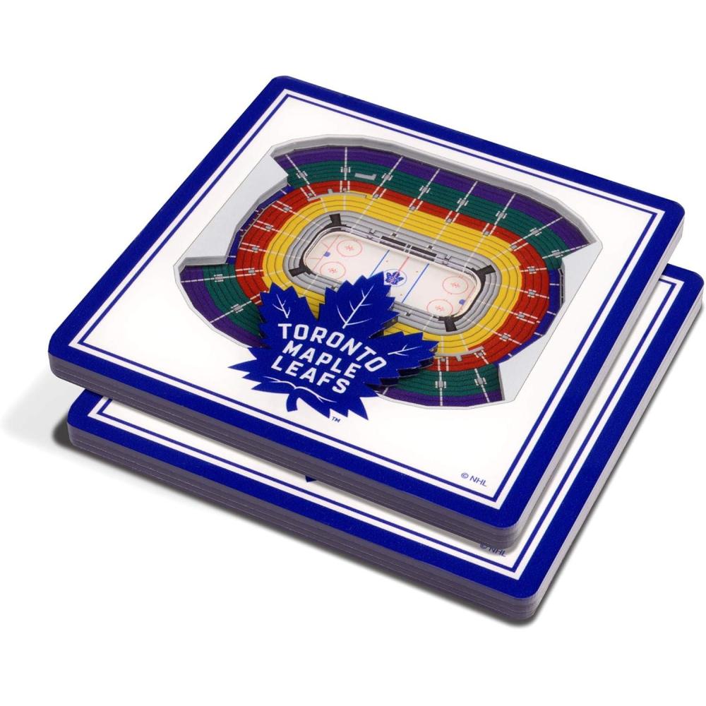 imageYouTheFan NHL 3D StadiumView CoastersToronto Maple Leafs