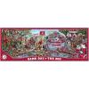 YouTheFan NCAA Appalachian State Game Day at The Zoo 500pc Puzzle 28″ x 10.5″(Alabama Crimson Tide)