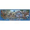 YouTheFan NCAA Appalachian State Game Day at The Zoo 500pc Puzzle 28″ x 10.5″(Boise State Broncos)