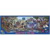 YouTheFan NCAA Appalachian State Game Day at The Zoo 500pc Puzzle 28″ x 10.5″(Kansas Jayhawks)