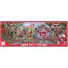 YouTheFan NCAA Appalachian State Game Day at The Zoo 500pc Puzzle 28″ x 10.5″(Nebraska Cornhuskers)