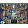 YouTheFan NCAA Barnyard Fans 500pc Puzzle(BYU Cougars)
