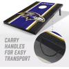 YouTheFan NFL 2′ x 3′ Portable Cornhole Game with Logo Bags(Baltimore Ravens)