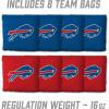 YouTheFan NFL 2′ x 3′ Portable Cornhole Game with Logo Bags(Buffalo Bills)