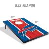 YouTheFan NFL 2′ x 3′ Portable Cornhole Game with Logo Bags(Buffalo Bills)