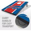 YouTheFan NFL 2′ x 3′ Portable Cornhole Game with Logo Bags(Buffalo Bills)