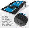 YouTheFan NFL 2′ x 3′ Portable Cornhole Game with Logo Bags(Carolina Panthers)