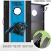 YouTheFan NFL 2′ x 3′ Portable Cornhole Game with Logo Bags(Carolina Panthers)