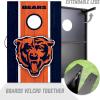 YouTheFan NFL 2′ x 3′ Portable Cornhole Game with Logo Bags(Chicago Bears)