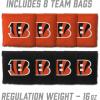 YouTheFan NFL 2′ x 3′ Portable Cornhole Game with Logo Bags(Cincinnati Bengals)