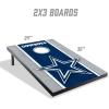 YouTheFan NFL 2′ x 3′ Portable Cornhole Game with Logo Bags(Dallas Cowboys)