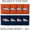 YouTheFan NFL 2′ x 3′ Portable Cornhole Game with Logo Bags(Denver Broncos)