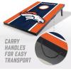 YouTheFan NFL 2′ x 3′ Portable Cornhole Game with Logo Bags(Denver Broncos)