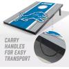 YouTheFan NFL 2′ x 3′ Portable Cornhole Game with Logo Bags(Detroit Lions)