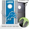 YouTheFan NFL 2′ x 3′ Portable Cornhole Game with Logo Bags(Detroit Lions)
