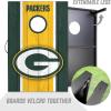 YouTheFan NFL 2′ x 3′ Portable Cornhole Game with Logo Bags(Green Bay Packers)