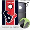 YouTheFan NFL 2′ x 3′ Portable Cornhole Game with Logo Bags(Houston Texans)