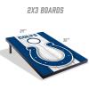 YouTheFan NFL 2′ x 3′ Portable Cornhole Game with Logo Bags(Indianapolis Colts)
