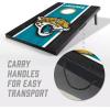 YouTheFan NFL 2′ x 3′ Portable Cornhole Game with Logo Bags(Jacksonville Jaguars)