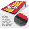 YouTheFan NFL 2′ x 3′ Portable Cornhole Game with Logo Bags(Kansas City Chiefs)