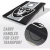 YouTheFan NFL 2′ x 3′ Portable Cornhole Game with Logo Bags(Las Vegas Raiders)