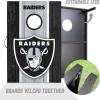 YouTheFan NFL 2′ x 3′ Portable Cornhole Game with Logo Bags(Las Vegas Raiders)