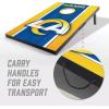 YouTheFan NFL 2′ x 3′ Portable Cornhole Game with Logo Bags(Los Angeles Rams)
