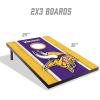 YouTheFan NFL 2′ x 3′ Portable Cornhole Game with Logo Bags(Minnesota Vikings)