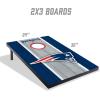 YouTheFan NFL 2′ x 3′ Portable Cornhole Game with Logo Bags(New England Patriots)